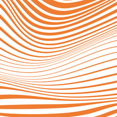 Aufkleber - abstract geometric line wave pattern vector illustration.