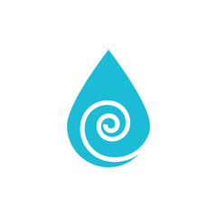 Wall Mural - Water drop illustration logo vector design