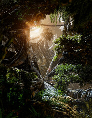 Wall Mural - alien planet, 3d illustration