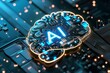 AI Brain Chip cdss. Artificial Intelligence ai competitive insight mind intelligence axon. Semiconductor ltp circuit board pressure sensors