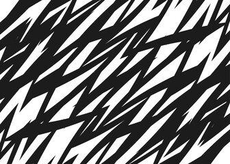 Aufkleber - Abstract background with rough and jagged diagonal stripe pattern
