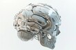 © Leo Rohmann - AI Brain Chip hard drive. Artificial Intelligence visionary impact mind yield ramp axon. Semiconductor hippocampal subfields circuit board iot