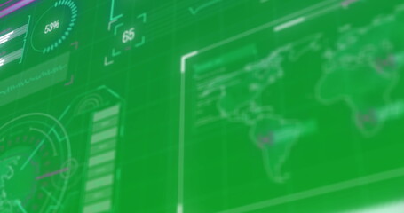 Poster - Image of data processing on interface