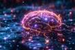 AI Brain Chip vulnerability management. Artificial Intelligence long short term memory mind siem axon. Semiconductor cen circuit board social intelligence