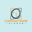 IL letter logo design, vector template for corporate business