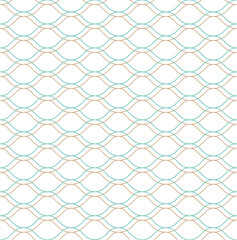 Wall Mural - Pattern design background of simple, abstract, geometric curved lines. Pattern graphic used for wallpaper, tile, fabric, textile, interior.