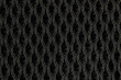 soft black ventilated mesh fabric with holes