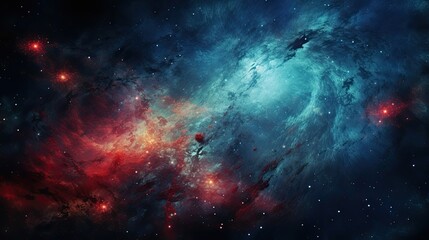 Galaxy background and wallpaper illustration
