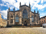 Fototapeta Miasto - St. Giles Cathedral in Edinburgh, Scotland - UK