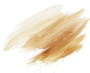 Poster - Paint brush stroke isolated on transparent background. PNG