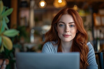 urban portrait of a young woman