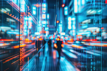 Poster - a slide background for showcasing digital content. background image. created with generative ai tech