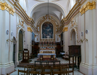 Sticker - view of the Collegiate Church of Saint Paul in Rabat