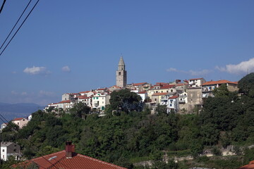 Poster - Vrbnik auf Krk, Kroatien