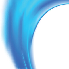Poster - Abstract blurred blue flow background