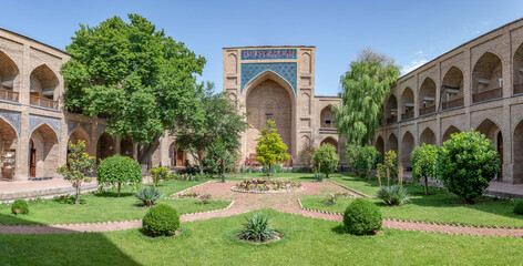 Wall Mural - Kukeldash Madrasah, a medieval madrasa in Tashkent, Uzbekistan.