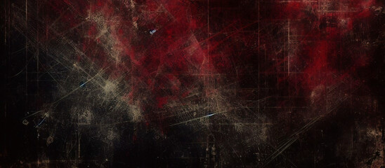 3D red gray techno abstract background overlap layer on dark space with rough decoration. Modern graphic design element cutout shape style concept for web banners, flyer, card, or brochure cover.	