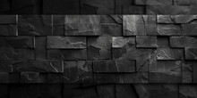 Dark Grey Black Slate Background