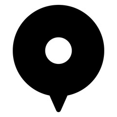 Sticker - pin location icon