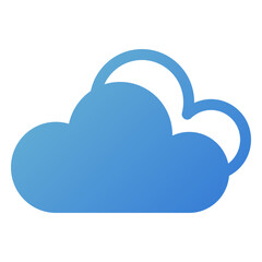 Sticker - cloud icon