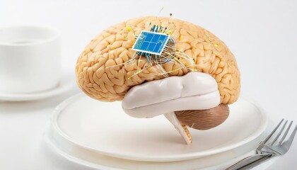Poster - microchip in the human brain for analysis and biomaterials