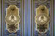 © Julien McRoberts - Versailles, France, Europe.  Beautiful gilded baroque doors.