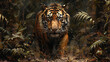 Tygrys, Ilustracja