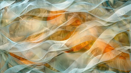 Poster - an abstract background, highlighting intricate patterns and vibrant colors that draw the viewer's attention. SEAMLESS PATTERN.