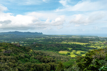 Sticker - hawaiian landscape 