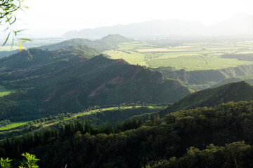 Sticker - Hawaiian landscape