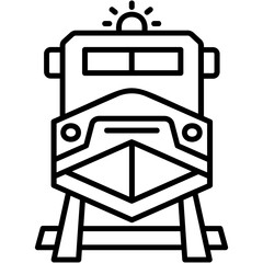 Poster - Freight Train Icon