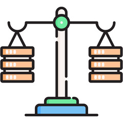 Wall Mural - Load Balancing Illustration