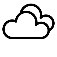 Sticker - cloud icon