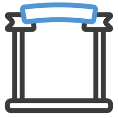 Sticker - entrance icon