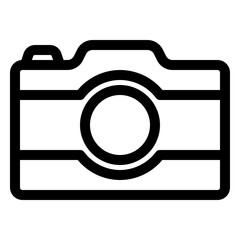 Canvas Print - camera icon