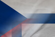 Czech Republic and Finland political flag transborder relations FIN CZE