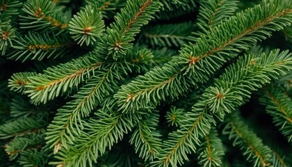 Poster -  Freshly cut pine branch, perfect for holiday decor