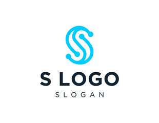 Poster - The logo design is about S Logo and was created using the Corel Draw 2018 application with a white background.