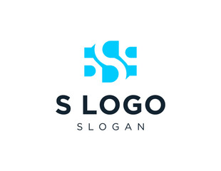 Poster - The logo design is about S Logo and was created using the Corel Draw 2018 application with a white background.