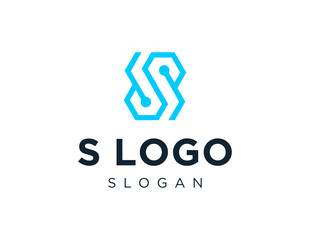 Poster - The logo design is about S Logo and was created using the Corel Draw 2018 application with a white background.