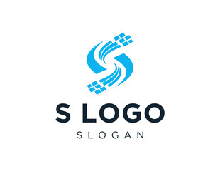 Poster - The logo design is about S Logo and was created using the Corel Draw 2018 application with a white background.