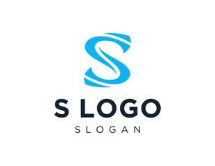 Poster - The logo design is about S Logo and was created using the Corel Draw 2018 application with a white background.