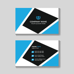 Wall Mural - Professional corporate creative modern business card design template