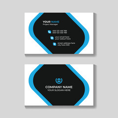 Wall Mural - Professional corporate creative modern business card design template