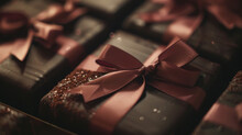 Over at the chocolate shop boxes of delicious decadent treats are being carefully wrapped and packaged for Mothers Day. Each box is tied with a delicate ribbon making it the