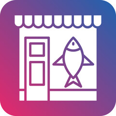 Fish Shop Icon Style