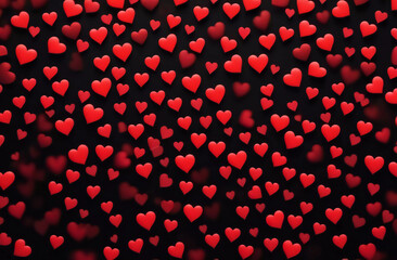 Wall Mural - heart with paint. generating by ai technology