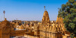 Chandraprabhu Temple is an exemplary Jain temple built in the 16th century. Jaisalmer, India.