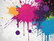 colores abstractos salpicaduras de pintura 