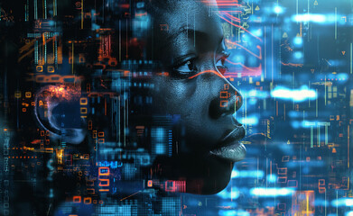 Poster - Cyber Sentry: African American IT Specialist in AI Security